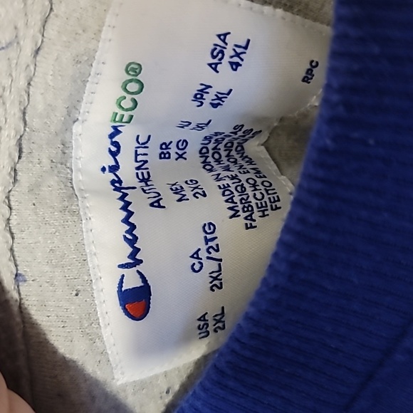 Men's Champion crewneck sweatshirt 2xl - Picture 3 of 4